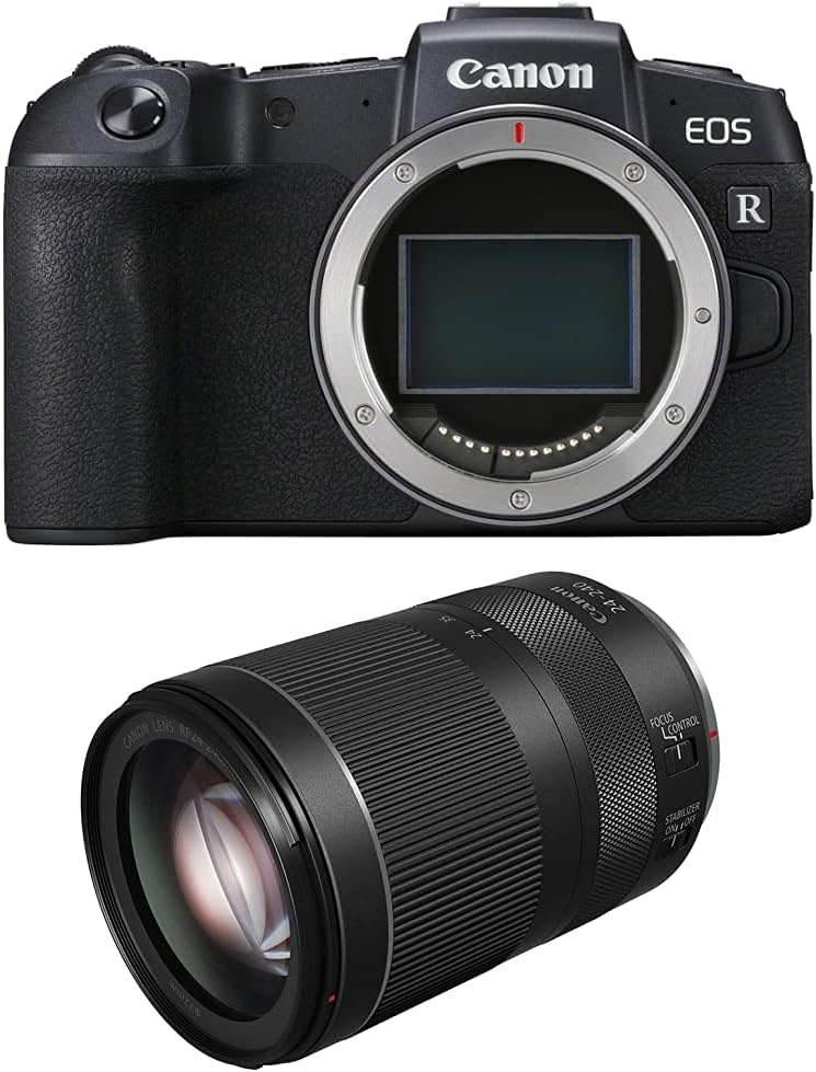 Produktfoto Canon EOS RP mit RF 24-240mm F4-6.3 is USM Objektiv im Set